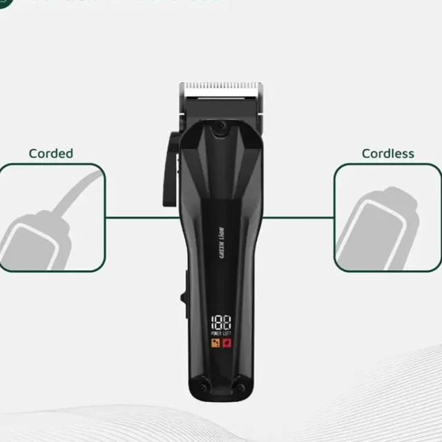 ماشین اصلاح موی سر و صورت شارژی گرین لاین مدل Clip-Pro Professional-7.webp